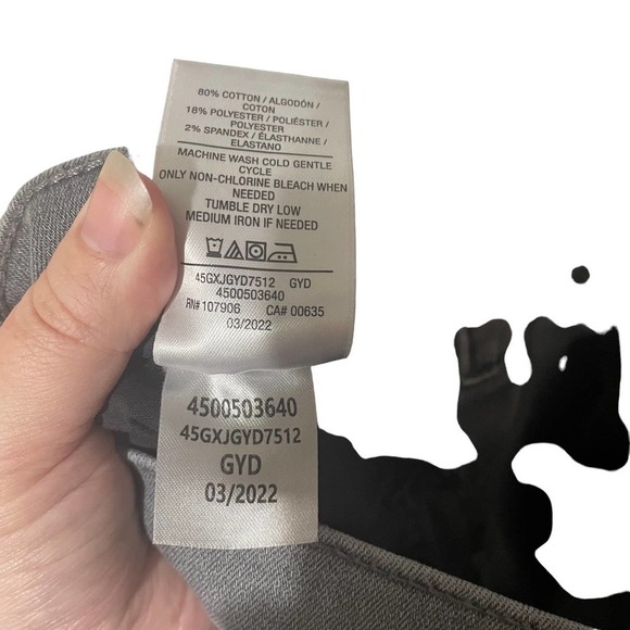 Hudson Natalie Graveyard Gray Lightly Distressed Cropped Bootcut Jeans - Picture 9 of 11